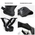 thumbnail image 3 of Juego de 7 cascos de bicicleta para niños, rodilleras, coderas y muñequeras, equipo de protección ajustable para ciclismo y patinaje al aire libre., 3 of 11