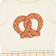 thumbnail image 4 of Inktastic Pretzel Girls Toddler Dress, 4 of 5
