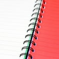thumbnail image 5 of SagaSave Spiral Note Book Writing Paper Eye Protection 4-Color Classification Black 21 x 6 cm, 5 of 7