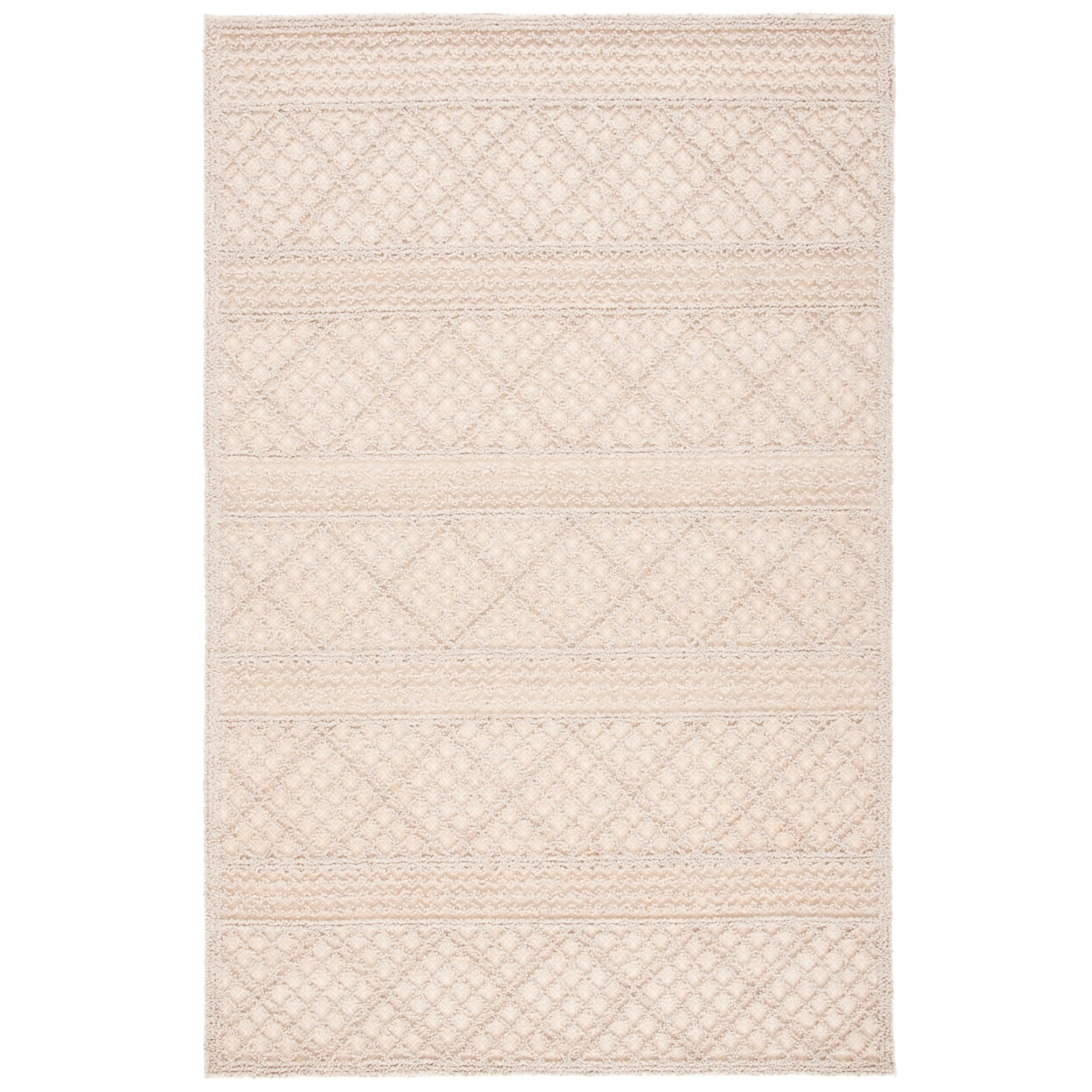 SAFAVIEH Trace Galen Geometric Area Rug, Ivory, 8' x 10'