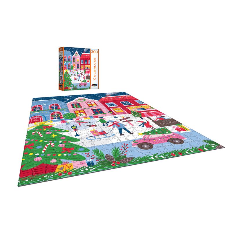 Colorluxe 300pc christmas town scene