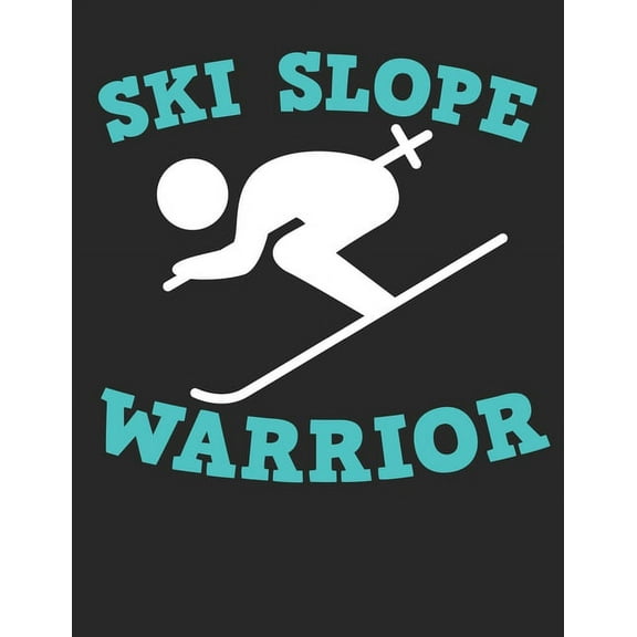 Trainingsbuch für Skifahrer: Stetige Verbesserung mit diesem Trainigstagebuch ♦ Vorlage für über 100 Trainigstage ♦ Planen, üben, umsetzen ♦ A4  Format ♦ Motiv: Ski slope warrior 10 (Paperback)