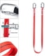 thumbnail image 3 of Arnés de seguridad profesional con correa de seguridad y amortiguador portátil Gancho 1pc O, 3 of 9