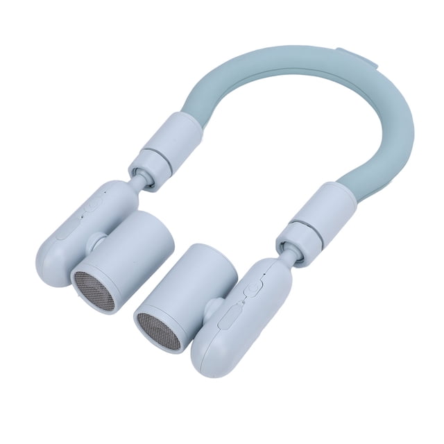 Ventilador Portátil de tubo de Enfriamiento de cuello, Paquete de Hielo PCM Refrigerador Portátil Con Viente de Turbina para Deporces Al Aire Libre, Acampa, Crucero