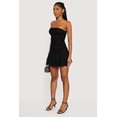 thumbnail image 3 of Women's Lace Ruched Mini Tube Dress, 3 of 4