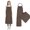 brown, variant on Professional Split Leg Work Apron for Pottery Woodworking Ceramic Sculpture Waterproof Anti Fouling Apron with Pocket