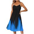 thumbnail image 1 of Vestido de verano sin mangas con cuello en V y estampado informal elegante para mujer OAVQHLG3B Store lin121212, 1 of 5