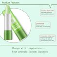 thumbnail image 3 of Nuevo Natural ALOE VERA cambio de temperatura Color gelatina lápiz labial de larga duración hidratante maquillaje de labios bálsamo labial brillo de labios, 3 of 5