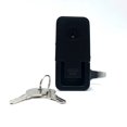 thumbnail image 4 of 2 Pcs Serrures Réglables Anti-Vol avec Clés pour Armoire de Distribution d'Énergie Remorque de Caravane Boîte à Outils RV (Noir), 4 of 8