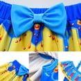thumbnail image 4 of Toddler Girls Princess Swimsuit Two Pieces Ruffle Bathing Suit Tankini Swimwear, 4 of 5