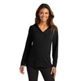 thumbnail image 1 of Port Authority Chandail à Capuchon en Micro-Éponge pour Femmes LK826 - Noir Profond - TP, 1 of 1