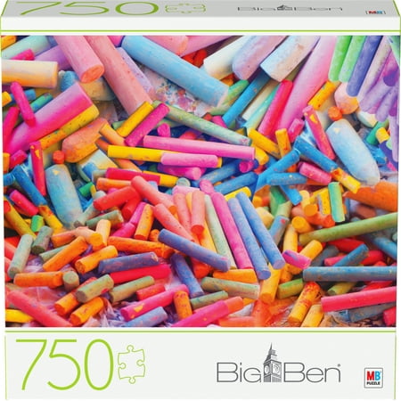 750-Piece Big Ben Jigsaw Puzzle Chalk Colors