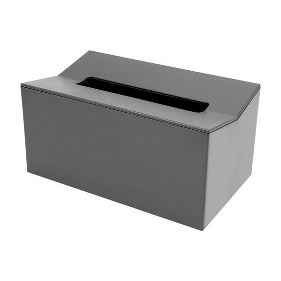 Kitchen Tissue Box Cover Napkin Holder for Paper Towels Napkins Dispenser Wall Mounted Container Wipes Gray