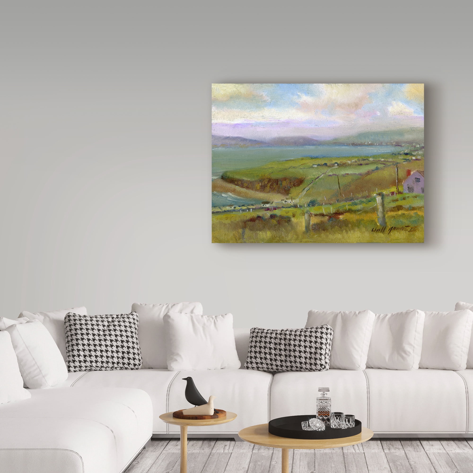 Trademark Fine Art 'Ring Of Kerry Morning' Canvas Art by Hall Groat Ii