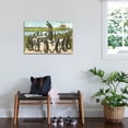 thumbnail image 3 of Art.com Alligator Chorus in New Orleans, Louisiana Stretched Canvas Print Wall Art, 36" x 24", 3 of 4