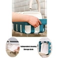 thumbnail image 4 of Kitchen Shelf 6-Layer Wall-Mounted Kitchen Drain Racks Multi-Layer Superimposed Vegetable Trays for Fruit, Vegetable and Nut Storage,White, 4 of 8