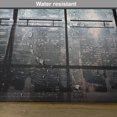 thumbnail image 6 of Ambesonne City Place Mats Set of 4, New York at Night Scenery, Standard Size, Black and Dark Blue, 6 of 6