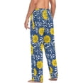 thumbnail image 6 of Floral Flamingo Pajama Pants Mens Lounge Pants Casual Men Pajama Bottoms with Pockets Drawstring, 6 of 7