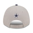 thumbnail image 4 of Men's New Era Gray/Navy Dallas Cowboys The League 2Tone 9FORTY Adjustable Hat, 4 of 5