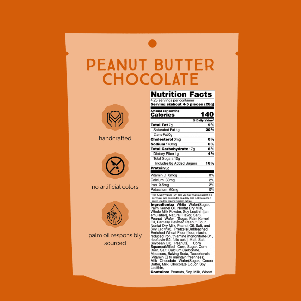 Peanut Butter Chocolate Chunk Nibbles 3 Pack