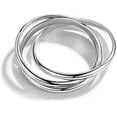 thumbnail image 1 of 925 Silver Ring-Women's Triple Ring,Size 7, 1 of 5
