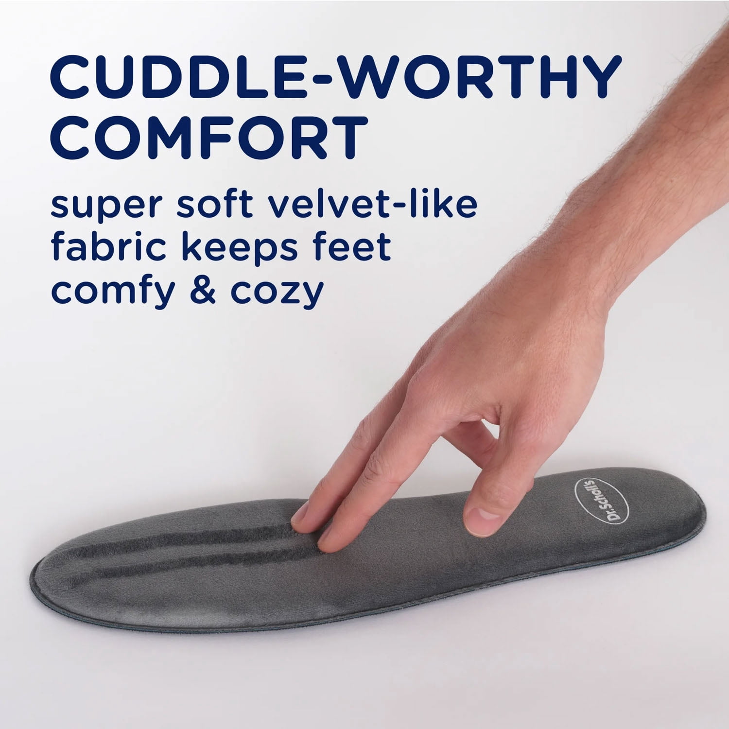Dr. Scholl's Cushy Comfort with Memory Foam Insoles Unisex, 1 Pair