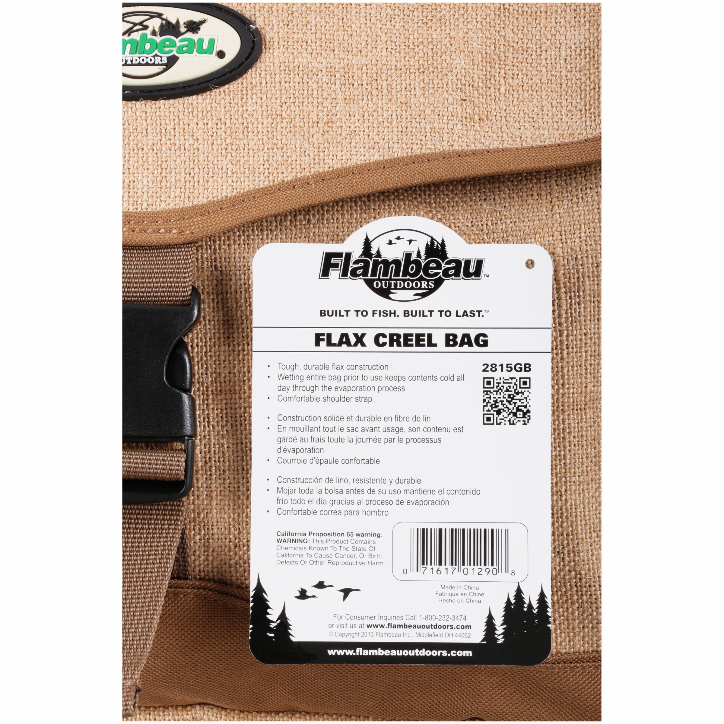 Flambeau Outdoors Flax Creel Bag