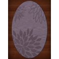 thumbnail image 2 of Dalyn Dover Area Rug DV17 Dv17 Viola Floral Leaves 6' x 9' Oval, 2 of 2