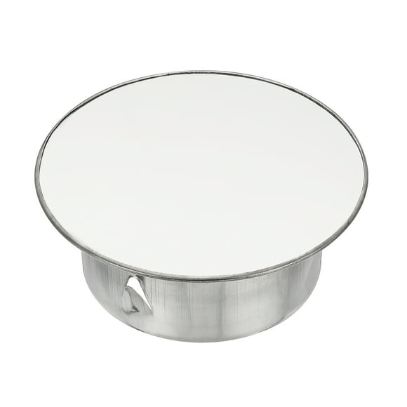 Tapa de Agujero de Chimenea Uxcell, 83mm(3.3 Pulgadas) Ajustable, Cubierta Redonda de Acero Inoxidable para Tubería de Estufa
