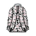 thumbnail image 3 of Cow Pattern with Pink Bows Backpack for School,Schoolbag with Adjustable Shoulder Straps & Padded Back,15.3"x11"x7.1".﻿, 3 of 6