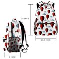 Backpack,Flora flowers birds leaves tropical，Travel backpack,Bookbag
