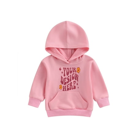 

Bagilaanoe Toddler Baby Girl Casual Sweatshirt Long Sleeve Letter Print Pullover 9M 12M 18M 24M 3T 4T Kids Fall Loose Hoodies Tops