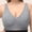 Gray bras for women, variant on Wycnly Sports Bras for Women Plus Size Wireless No Rim Soft Breathable Cotton Bra Elder Seamless Full Coverage Bralette Seamless Bra Bras