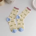 thumbnail image 2 of Certgust Ankle Socks for Women Under $5 Socks for Women Womens Socks Mid Calf Socks Summer Socks Thin Socks Breathable Socks Candy Color Socks Color Block Socks Slouch Socks Casual Socks, 2 of 8