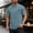 Light Blue, variant on Afuyipoi Men's T-shirts Cotton Graphic Tee, Casual Loose Short-Sleeve Crew-Neck Shirt Black Size M