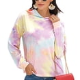 thumbnail image 2 of Sudadera Con Capucha ANGGREK Tie Dye Moda Para Mujer Para Club Para Niña Para Ir De Compras, 2 of 6