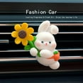 thumbnail image 6 of Car Air Freshener Vent Clips, Cute Animal Shape Air Fresheners for Car Interior Accessories, Adjustable Fragrance Vent Clip for Air Vent, Gift Ideas, 6 of 8