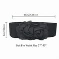 thumbnail image 4 of 4 PCS Black Color Vintage Waist Belts, Women Elastic Stretch Retro Cinch Belt Waistband For Jeans Pants Dresses Shirts, 4 of 5