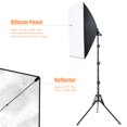 thumbnail image 3 of Andoer Professional Studio Photography Softbox LED Light Kit with 20*28 Inch Softbox * 1 + 3000K-6000K Bi-color Temperature 150W LED Light * 1 + 2M Light Stand * 1 + Wireless Remote Control * 1 +, 3 of 8