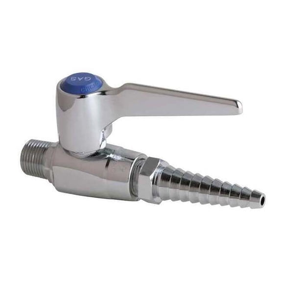 Chicago Faucet 3/8" MNPT x Barb Brass Ball Valve Inline LGB1-31C