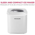thumbnail image 5 of Frigidaire 26 lb. Countertop Ice Maker, Ice Machine with LED Controls, White, 5 of 13