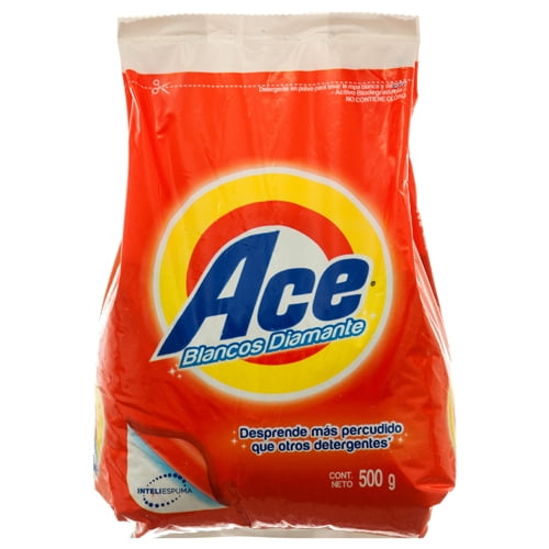 New 352167 Ace Regular Powder Detergent 500Grm (18Pack) Laundry
