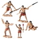 thumbnail image 2 of 5x Figuras de hombres primitivos Figuras de acción de juego Tiny Modelo de personaje para diorama en miniatura escena de arena decorativa decorativa, 2 of 9