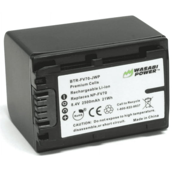 Wasabi Power Battery for Sony NP-FV70