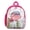 pink-style, variant on Kirby Cute Cartoon backpack travel bag adjustable shoulder straps One size