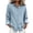Light Blue #60, variant on WULMLEO Women's Classic Dual Pocket Roll Tab Sleeve Denim Button Down Shirt, Relaxed Loose Fit Lightweight Chambray Casual Layering Tops Light Blue L