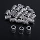 thumbnail image 2 of 24 Unids Vikings Beads de Tubo de cabellero Dreadlocks para Paracordaa de cabellero Colgantes Y Pulseras DIY (0.51 X 0.39inch) Plata, 2 of 9