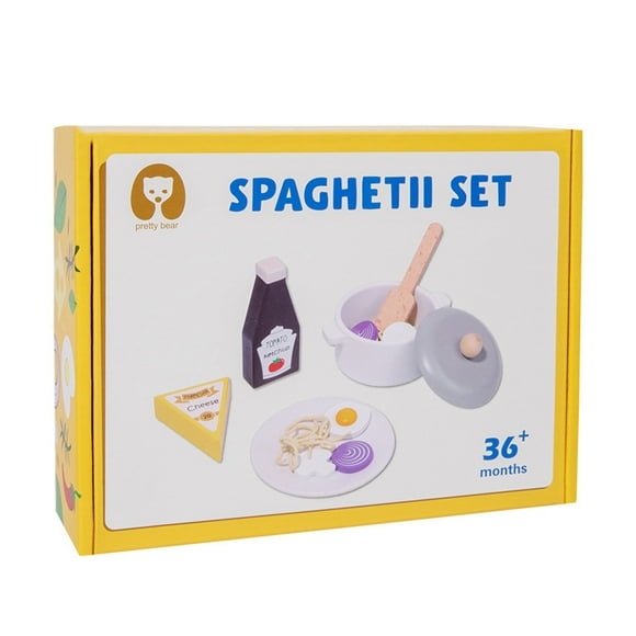 TopLLC Educational Toddler Toys Interactive Kids Toys Children's Simulation Kitchen Class Pasta Family Family Parent-child Interactive Early Education Educational Toys Baby Toys