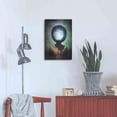 thumbnail image 4 of Luxe Metal Art 'Feel' by Mario Sanchez Nevado, Metal Wall Art, 16"x24", 4 of 9