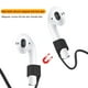 thumbnail image 5 of Cordón Para auriculares Likrtyny Para AirPods 1 2 3 Pro Anti Lost Silicone Rope Holder, 5 of 7
